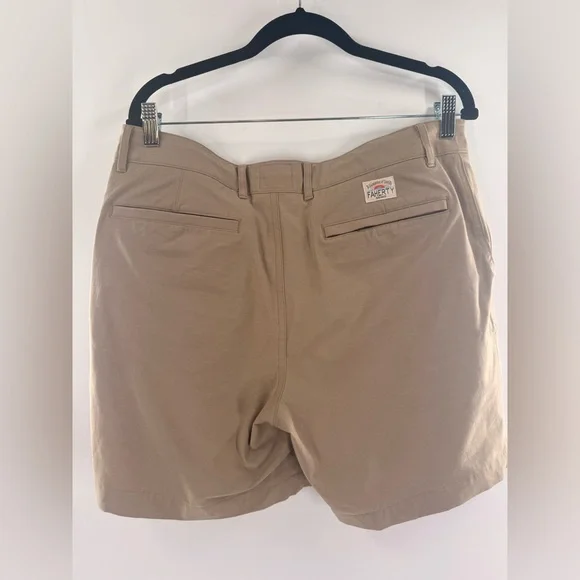 EUC Faherty Island Brown All Day Shorts - Picture 9 of 14